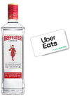 Ginebra Beefeater 750 mL + 1 Cupón de Uber Eats (REGALO EXCLUSIVO EN LÍNEA)