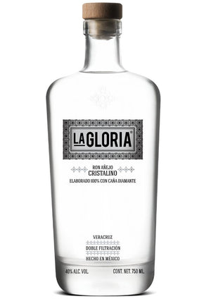 Ron La Gloria Añejo Cristalino 750 mL (OFERTA EXCLUSIVA EN LÍNEA)