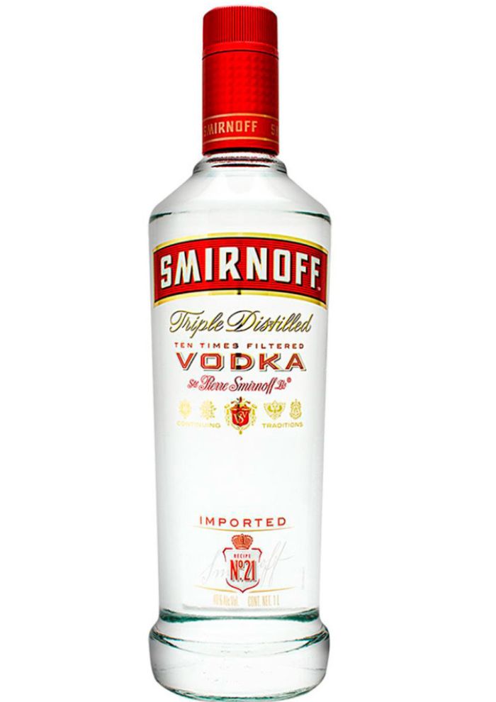Vodka Smirnoff N°21 1 L (OFERTA EXCLUSIVA EN LÍNEA)