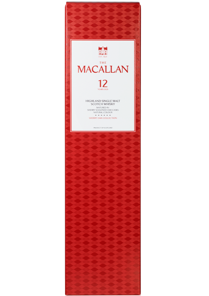 Whisky Macallan Sherry 12 años  700 mL