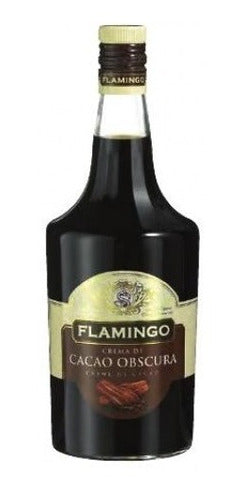Licor de Cacao Obscuro Flamingo 1000 mL (OFERTA EXCLUSIVA EN LÍNEA)