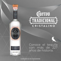 Tequila Cuervo Tradicional Cristalino 750 mL (OFERTA EXCLUSIVA EN LÍNEA)