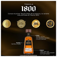 Tequila Cuervo 1800 Añejo 700 mL (OFERTA EXCLUSIVA EN LÍNEA)