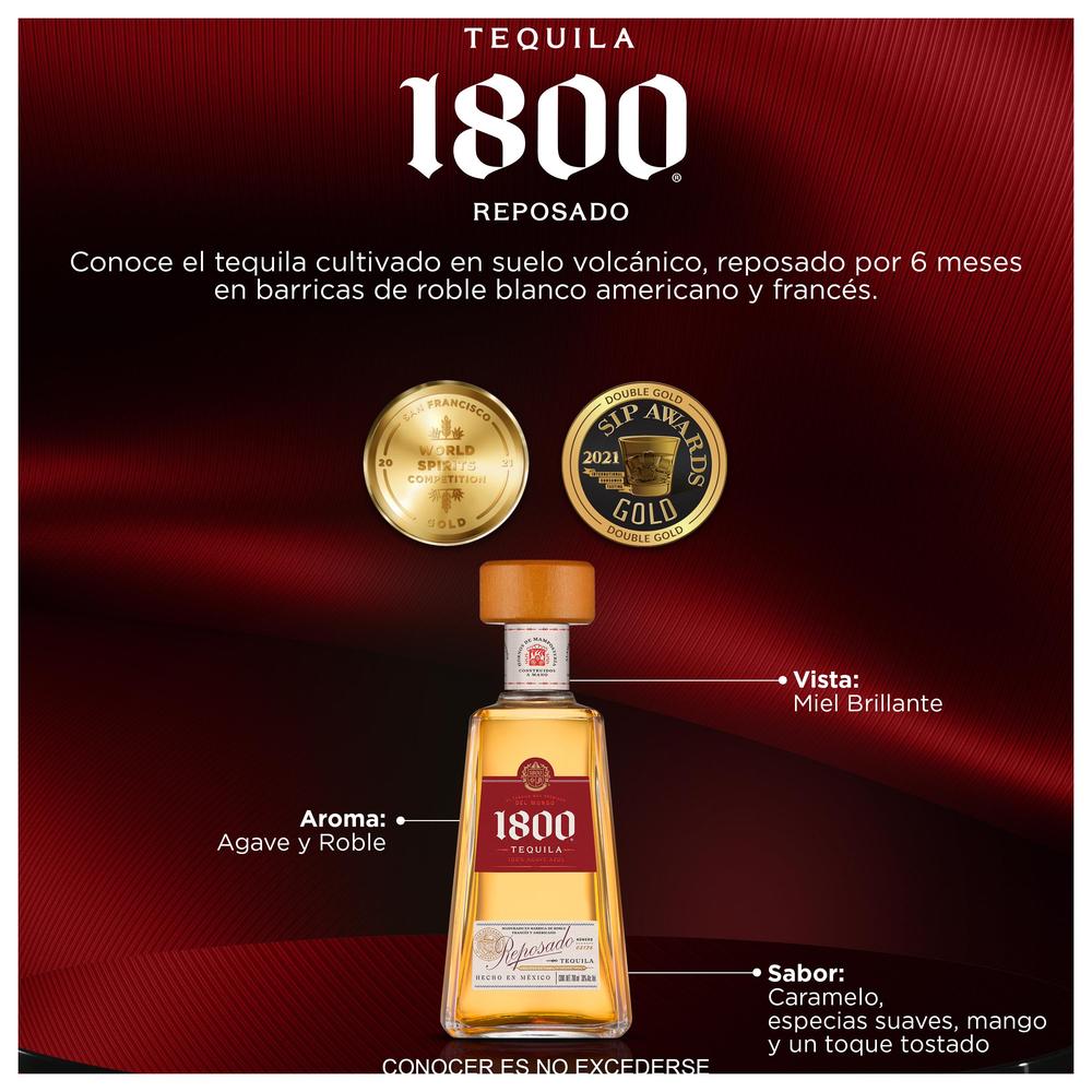 Tequila Cuervo 1800 Reposado 700 mL (OFERTA EXCLUSIVA EN LÍNEA)