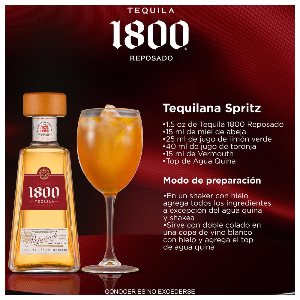 Tequila Cuervo 1800 Reposado 700 mL (OFERTA EXCLUSIVA EN LÍNEA)
