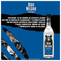 Ginebra Oso Negro 1000 mL