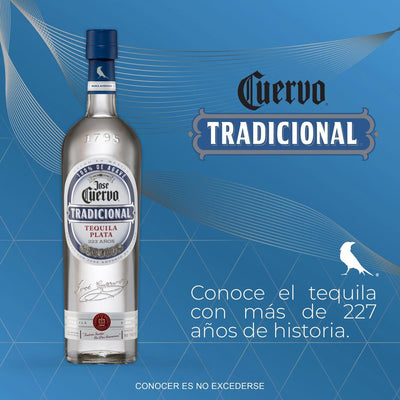 TEQUILA JOSÉ CUERVO TRADICIONAL PLATA 950 ML