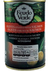 Aceitunas verdes rellenas de salmón Feudo Verde 300 g