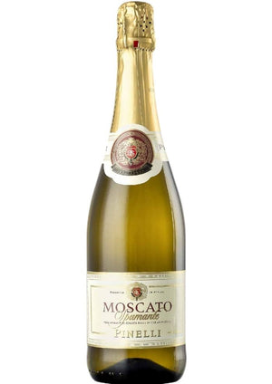 Vino Espumoso Moscato Spumante Pinelli 750 mL (OFERTA EXCLUSIVA EN LÍNEA)