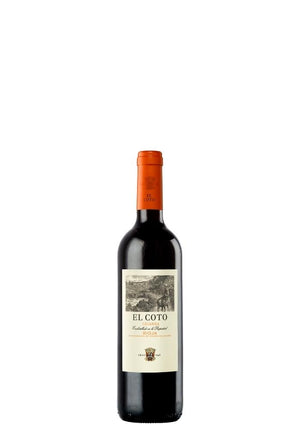 Vino Tinto el Coto Crianza cosecha 2015 de 375 mL