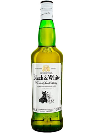 Whisky Black & White Original Blended Scotch 700 ml (OFERTA EXCLUSIVA EN LÍNEA)