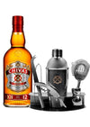 Whisky Chivas Regal 12 Años 750 ml + Set Bar (REGALO EXCLUSIVO EN LÍNEA)