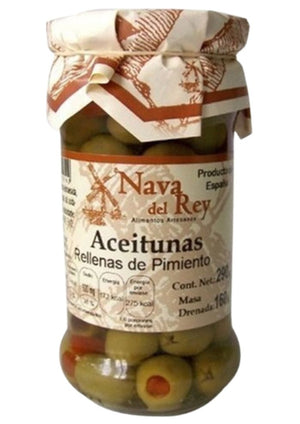 Aceitunas rellenas de pimiento Nava del Rey 290 g