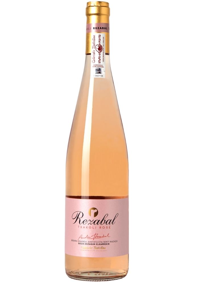 Vino Rosado Rezabal Txakoli Rosé 750 ml (OFERTA EXCLUSIVA EN LÍNEA)